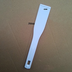 White Olycraft Plastic Ink Shovel, for Screen Printing, White, 290x45mm