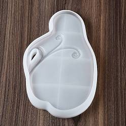 Cloud Силиконовые формы для хранения своими руками, изготовление декоративной тарелки, формы для литья смолы, для уф-смолы, изготовление ювелирных изделий из эпоксидной смолы, облако, 272x167x21 мм