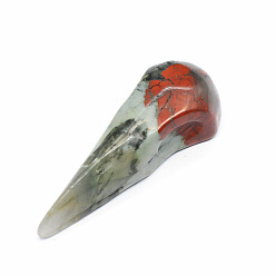 Гелиотроп Натуральный кровавый камень череп скульптура выставка украшения, для домашнего офисного стола, 68x25x17 мм