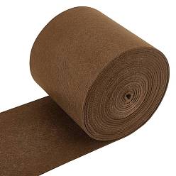 Кокосово-Коричневый Нетканые ткани вышивка иглы войлока для DIY ремесел, кокосового коричневый, 140x3 мм, около 6 м / рулон