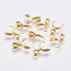 Золотой 304 нержавеющей стали поручительств щепотка, золотые, 16.5 мм, отверстие : 3.5x4.5 мм, штифты : 0.8 мм