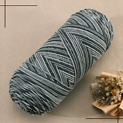 Gray 5-Ply Milk Cotton Knitting Acrylic Fiber Yarn, for Weaving, Knitting & Crochet, Gray, 2.5mm