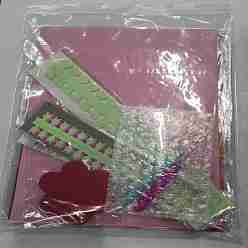 (52) Непрозрачная лаванда Поделки из бумаги квиллинг, с железными иглами для бусинок и инструментом для квиллинга из бумаги, разноцветные, бумага для квиллинга: 10 пакетов / комплект