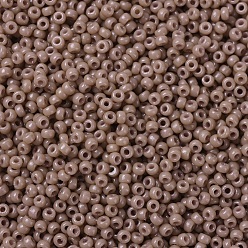 (RR4455) Duracoat Dyed Opaque Beige MIYUKI Round Rocailles Beads, Japanese Seed Beads, (RR4455) Duracoat Dyed Opaque Beige, 11/0, 2x1.3mm, Hole: 0.8mm, about 5500pcs/50g