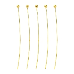 Golden Messing Kugelkopfbolzen, cadmiumfrei und bleifrei, golden, 45x0.5 mm, 24 Messgerät, 228 Stück / 20 g, Kopf: 1.8 mm
