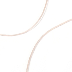 Персиковый Слойка Сильная эластичная нить, плоская эластичная кристаллическая струна, розовые, 0.8 мм, около 10.93 ярдов (10 м) / рулон