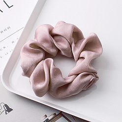 C150 Velvet-12 Silk Satin Colorful Hairband Headband Flower - 30 Colors, Versatile, Chic.
