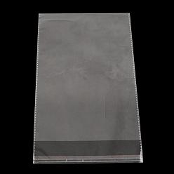 Clear Rectangle OPP Cellophane Bags, Clear, 27x16cm, Unilateral Thickness: 0.035mm, Inner Measure: 23x16cm