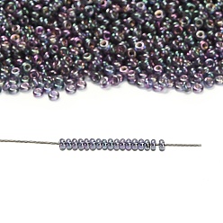 (206) Gold Luster Hydrangea Toho 11/0 полукруглые бусины, японский бисер, (206) гортензия с золотым блеском, 11/0, 2.2x0.9 мм, отверстие : 0.8 мм, Около 8666 шт / 50 г