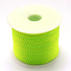 Lawn Green Nylon Thread, Lawn Green, 1.0mm, about 49.21 yards(45m)/roll