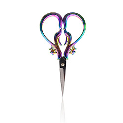 colorful Retro orchid lace stainless steel scissors DYI handmade colored paper scissors wedding cutting
