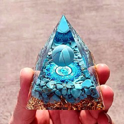 32 Crystal Ball Resin Crystal Pyramid Decoration Resin Crafts Home Decoration Car Office Decoration