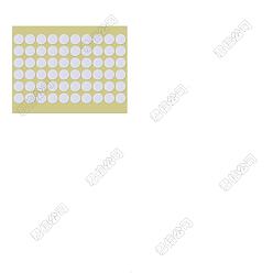 Белый Смоляной свечной фитиль двухсторонний клей, для изготовления свечей своими руками, белые, 1x0.1 см, 416 шт / комплект