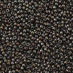 (83) Metallic Iris Brown Круглые бусины toho, японский бисер, (83) металлический ирис коричневый, 11/0, 2.2 мм, отверстие : 0.8 мм, Около 5555 шт / 50 г