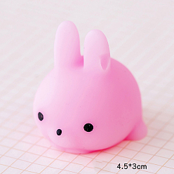 Кролик ТПР стресс-игрушка, забавная сенсорная игрушка непоседа, для снятия стресса и тревожности, животное, Картина кролика, 45x30 мм