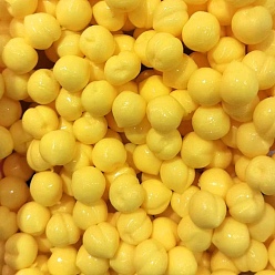 Желтый Мини-игрушка для снятия стресса из термопластичного пластика с персиком, непоседа игрушка, желтые, 3 мм