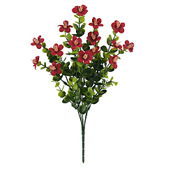 Красный Пластиковый искусственный эвкалиптовый букет, для свадьбы в помещении на открытом воздухе дома в саду на крыльце на окне украшение для растений, красные, 350x150 мм