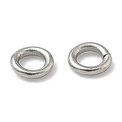 Нержавеющая Сталь Цвет Устойчивы к потускнению 304 открытые соединительные кольца из нержавеющей стали, круглые, цвет нержавеющей стали, 22 датчик, 3x0.6 мм, внутренний диаметр: 1.8 мм, Около 625 шт / 10 г