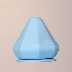 Небесно-голубой Tpe адсорбируемый йога-массажный мяч терапевтический инструмент, монтируемые самостоятельные миофасциальные расслабляющие шарики-присоски для спины, голубой, 70x75 мм