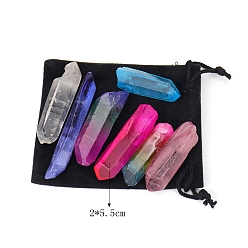 Самородки 7 шт. смешанные украшения из драгоценных камней, для украшения дома, самородки, 55x20 мм, 7 шт / комплект