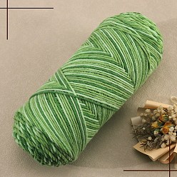 Lime Green 5-Ply Milk Cotton Knitting Acrylic Fiber Yarn, for Weaving, Knitting & Crochet, Lime Green, 2.5mm