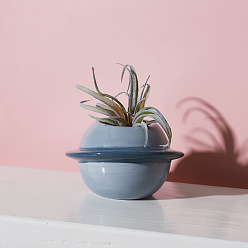 blue planet Planet succulent flowerpot ceramic cute artistic decorative potted gardening