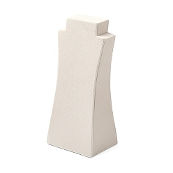 Гейнсборо Витрины для ожерелий из бархата в форме человеческого тела, светло-серые, 11x8x25 см