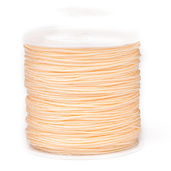 PeachPuff Nylon Thread, PeachPuff, 0.8mm, about 45m/roll