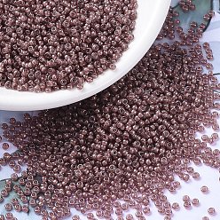 (RR364) Lined Berry Luster Миюки круглые бусины рокайль, японский бисер, 11/0, (р-р 364) ягодный блеск на подкладке, 2x1.3 мм, отверстие : 0.8 мм, Около 1111 шт / 10 г