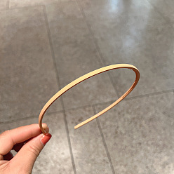 Light Gold Пластиковые ленты для волос, резинки для волос для женщин девочек, золотой свет, 120 мм