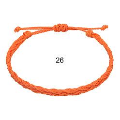 26 Bohemian Twisted Braided Bracelet for Women and Men with Wave Charm