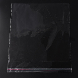 Clear Rectangle OPP Cellophane Bags, Clear, 24x20x0.004cm, Inner Measure: 21x20cm