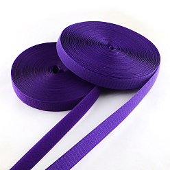 Indigo Crochet et boucle bandes adhésives, robinets magiques avec 50% nylon et 50% polyester, indigo, 25mm