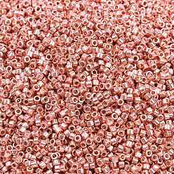 (DB2503)Duracoat Galvanized Bright Copper Бусины miyuki delica, цилиндр, японский бисер, 11/0, (db2503)duracoat оцинкованная яркая медь, 1.3x1.6 мм, отверстие : 0.8 мм, около 10000 шт / упаковка, 50 г / мешок