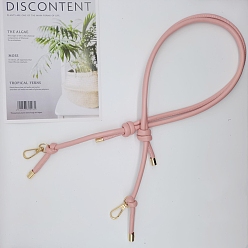 Pink Регулируемый ремень для сумки из искусственной кожи, для аксессуаров для замены сумок, розовые, 800 mm ~ 1400 mm