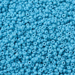 (RR4478) Duracoat Dyed Opaque Nile Blue MIYUKI Round Rocailles Beads, Japanese Seed Beads, (RR4478) Duracoat Dyed Opaque Nile Blue, 11/0, 2x1.3mm, Hole: 0.8mm, about 1100pcs/bottle, 10g/bottle