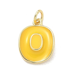 Gold Brass Enamel Pendants, Cowboy Hat Charms, Rack Plating, Long-Lasting Plated, Cadmium Free & Lead Free, Real 18K Gold Plated, Gold, 16.5x12.5x3.5mm, Hole: 3mm