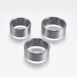 Non-magnetic Hematite Non-magnetic Synthetic Hematite Rings, Original Color, Size 11(21mm)