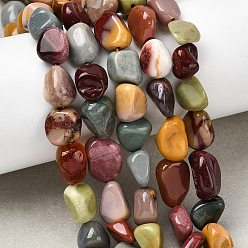 Alashan Agate Бусы из натурального алашанского агата, самородки, упавший камень, 8~11x6.5~10x5.5~8.5 мм, отверстие : 1 мм, около 22~23 шт / нитка, 7.87'' (20 см)
