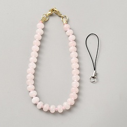 Pink Rose sangles mobiles de quartz, avec les accessoires en alliage, rondelle, 318mm