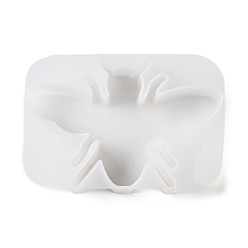 Bees Насекомое подсвечник силуэт силиконовые формы, для изготовления свечей, Пчелы, 9x13.2x2.6 см