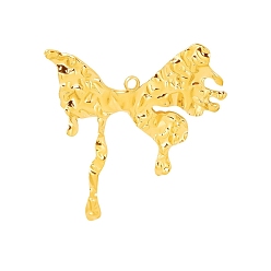 Золотой 304 подвески из нержавеющей стали, очарование бабочки, золотые, 39x31x2 мм, отверстие : 2 мм