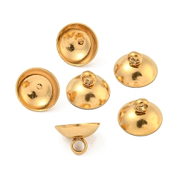 Золотой 304 подвеска из нержавеющей стали, для подвесных планок, золотые, 7 мм, отверстие : 1.8 мм