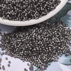 (DB2185) Duracoat Semi-Frosted Silver Lined Dyed Acacia MIYUKI Delica Beads, Cylinder, Japanese Seed Beads, 11/0, (DB2185) Duracoat Semi-Frosted Silver Lined Dyed Acacia, 1.3x1.6mm, Hole: 0.8mm, about 10000pcs/bag, 50g/bag