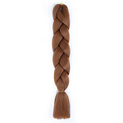 Camel Long Single Color Jumbo Braid Hair Extensions for African Style - High Temperature Synthetic Fiber