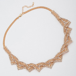golden Chic Beaded Casual Sweater Chain with High Neck for Women - N110