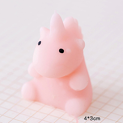 Unicorn TPR Stress Toy, Funny Fidget Sensory Toy, for Stress Anxiety Relief, Animal, Unicorn Pattern, 40x30mm