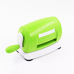 Lawn Green Manual Die Cutting & Embossing Machine for Arts & Crafts, Scrapbooking & Cardmaking, Lawn Green, 11.5x21.5x9cm