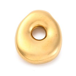 Letter O 304 подвески из нержавеющей стали, буквенное очарование, ионное покрытие (ip), реальный 18 k позолоченный, Письмо O, 22x18x6 мм, отверстие : 3.5x2.2 мм