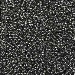 (282) Inside Color Charcoal TOHO Round Seed Beads, Japanese Seed Beads, (282) Inside Color Charcoal, 11/0, 2.2mm, Hole: 0.8mm, about 5555pcs/50g